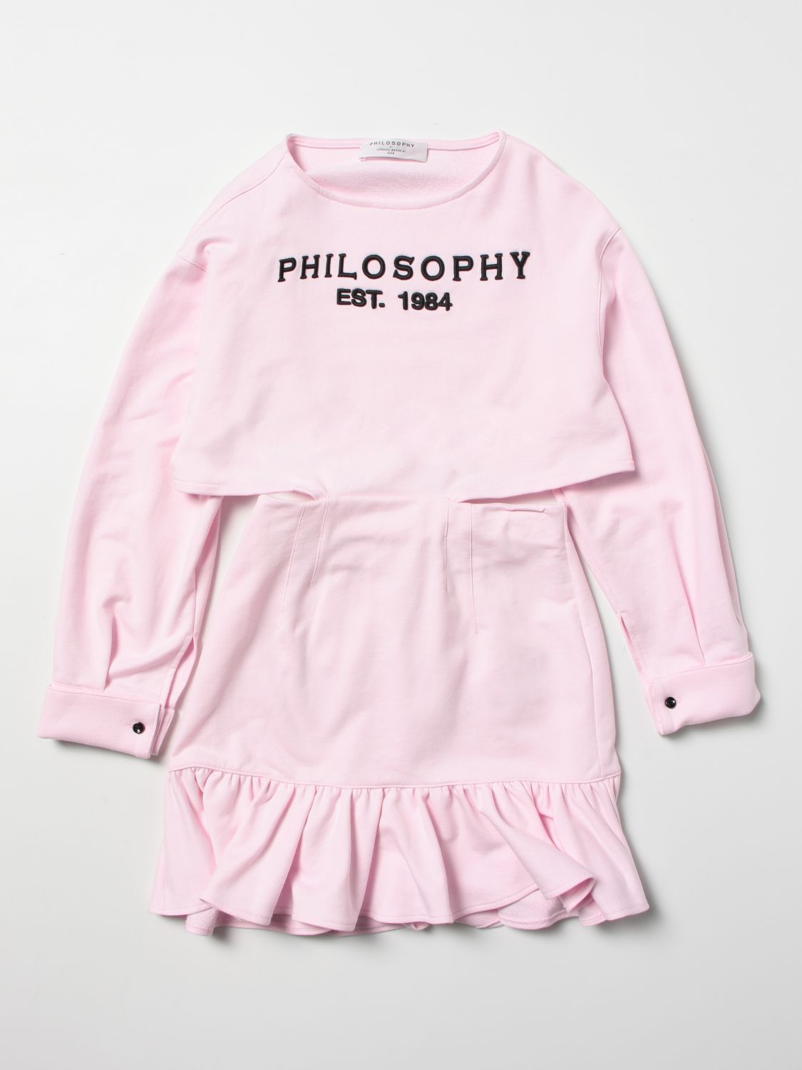 Dress Philosophy Di Lorenzo Serafini: Philosophy Di Lorenzo Serafini dress for girl pink 1