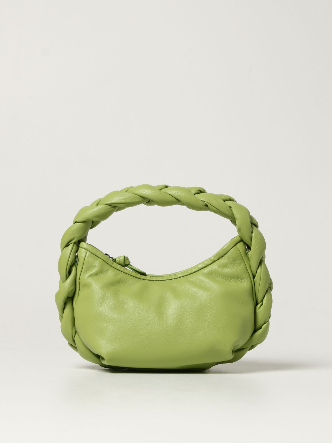 HEREU: Espiga mini bag in padded nappa leather - Cream