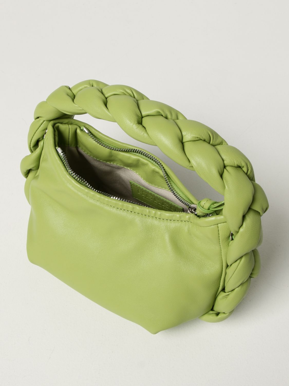 Leather bag Hereu Green in Leather - 37334306