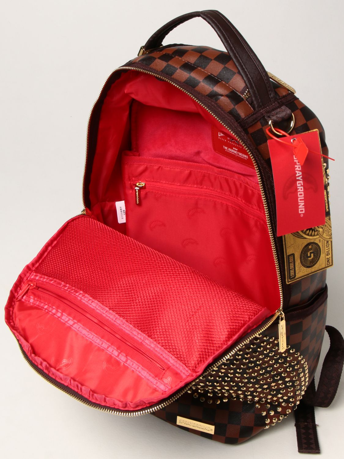 Vegan leather backpack Sprayground Multicolour in Vegan leather - 35977902
