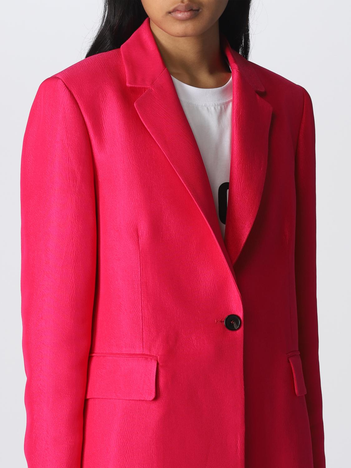 MSGM: Americana mujer - Fucsia | Americana Msgm 3241MDG12227103 GIGLIO.COM