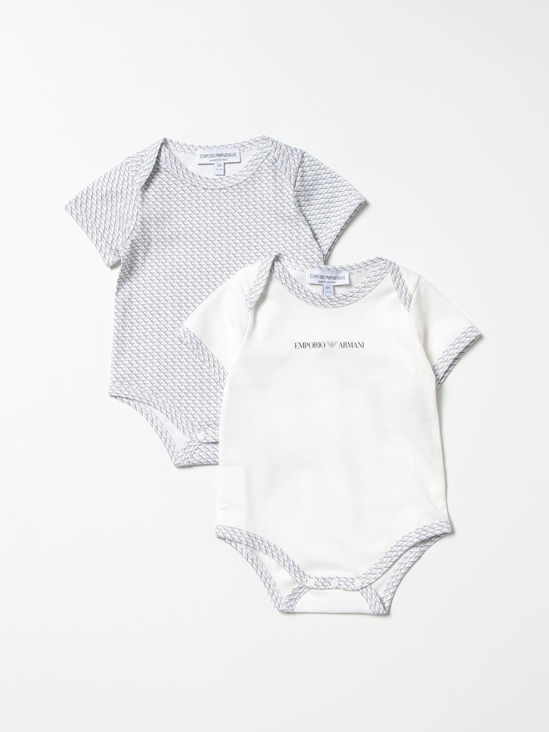 Bodysuit Emporio Armani: Emporio Armani bodysuit for baby blue 1