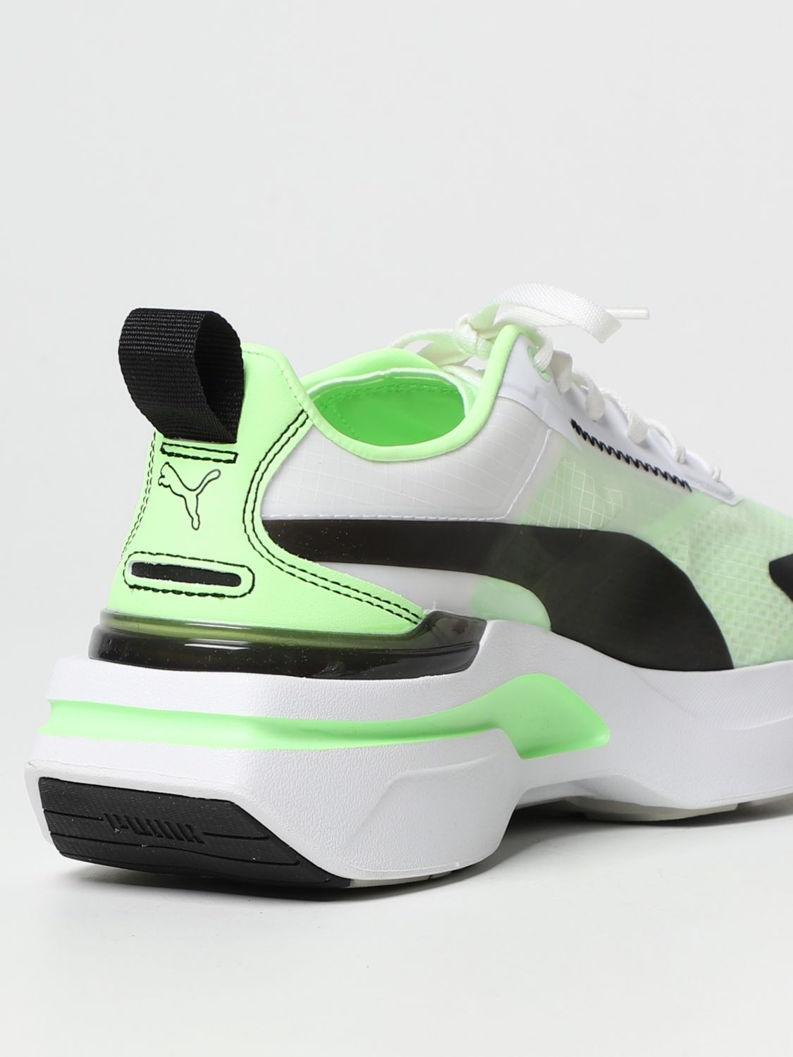 Sneakers Puma: Kosmo Rider Puma sneakers in fabric and synthetic leather white 3