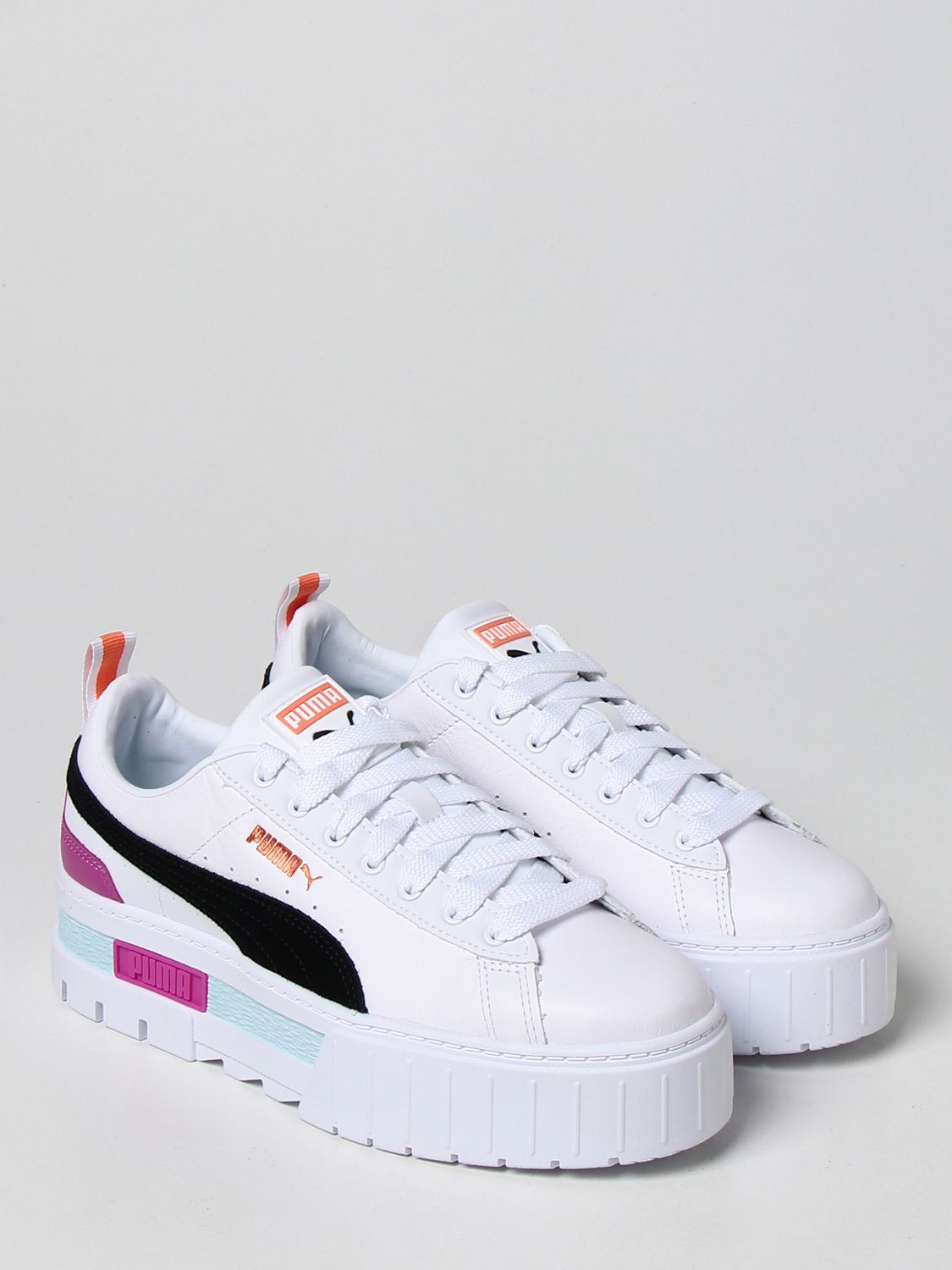 Sneakers Puma: Mayze Puma sneakers in leather white 2