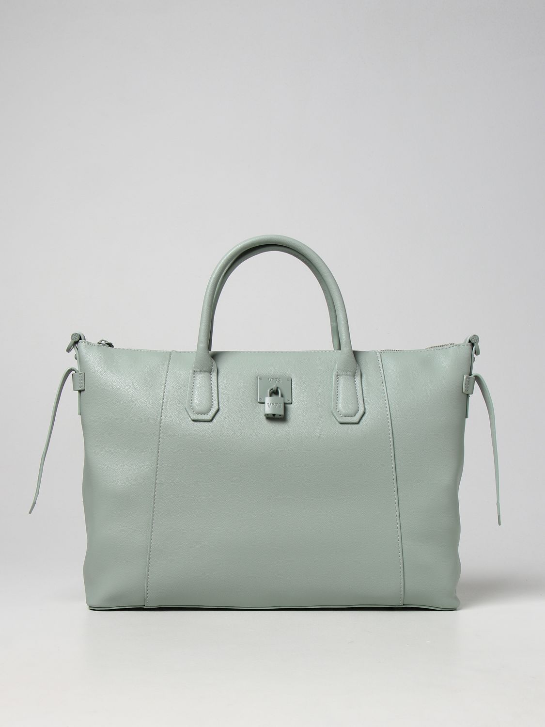 V73: Mariel Bis V ° 73 bag in synthetic leather - Green | V73 tote bags ...