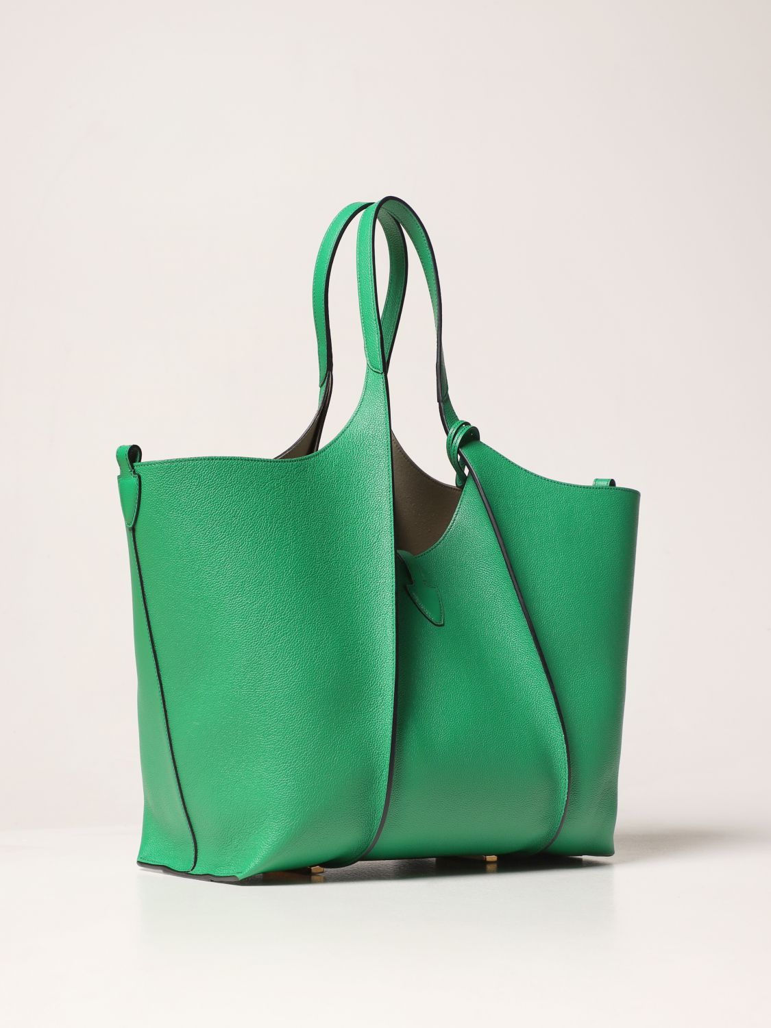 TOD'S: Shoulder bag women - Green | Tote Bags Tod's XBWTSBA0300Q8E ...