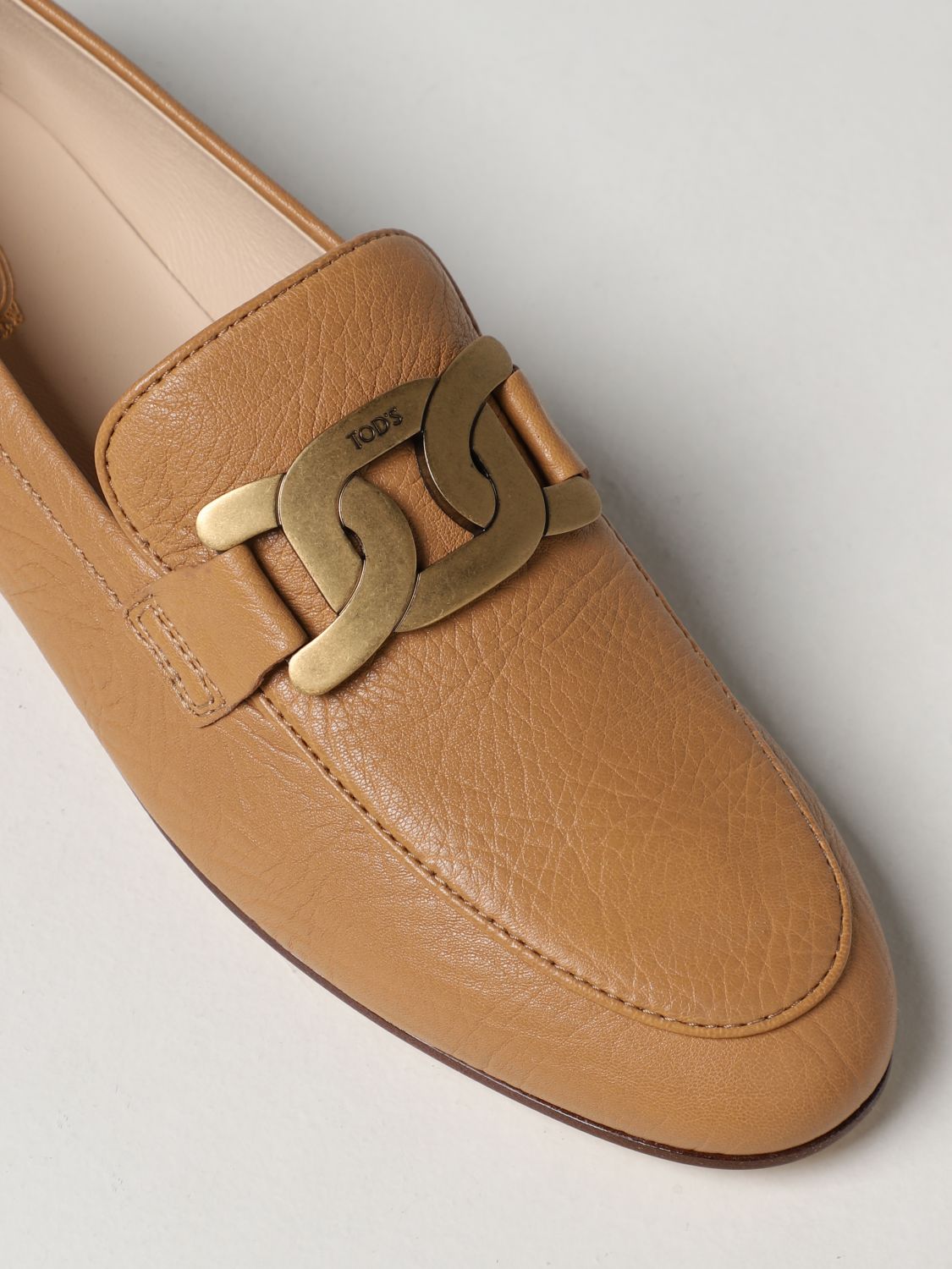 Мокасины Tod's: Обувь Женское Tod's желто-коричневый 4