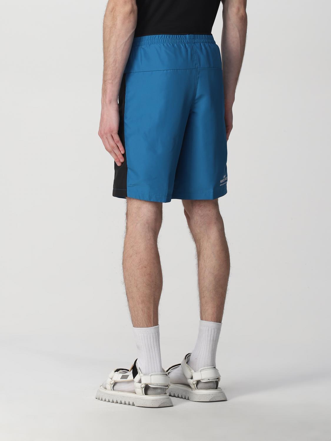 the north face blue shorts