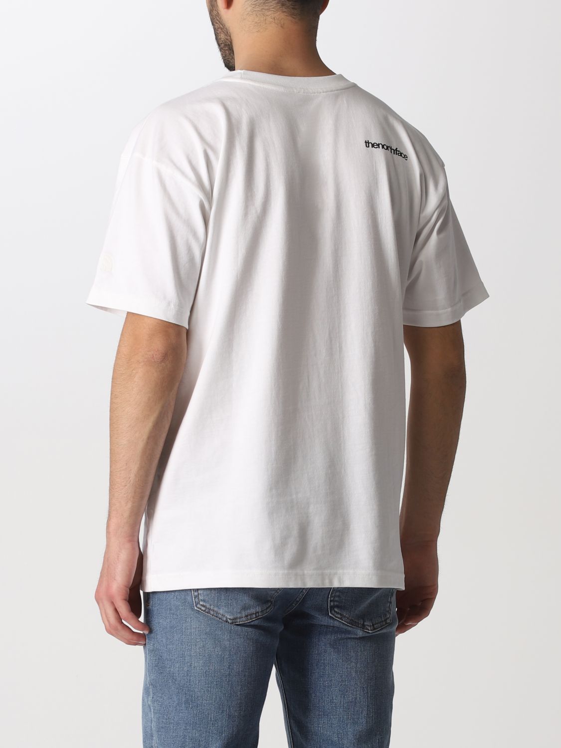 T-shirt The North Face: T-shirt The North Face in cotone con logo bianco 2