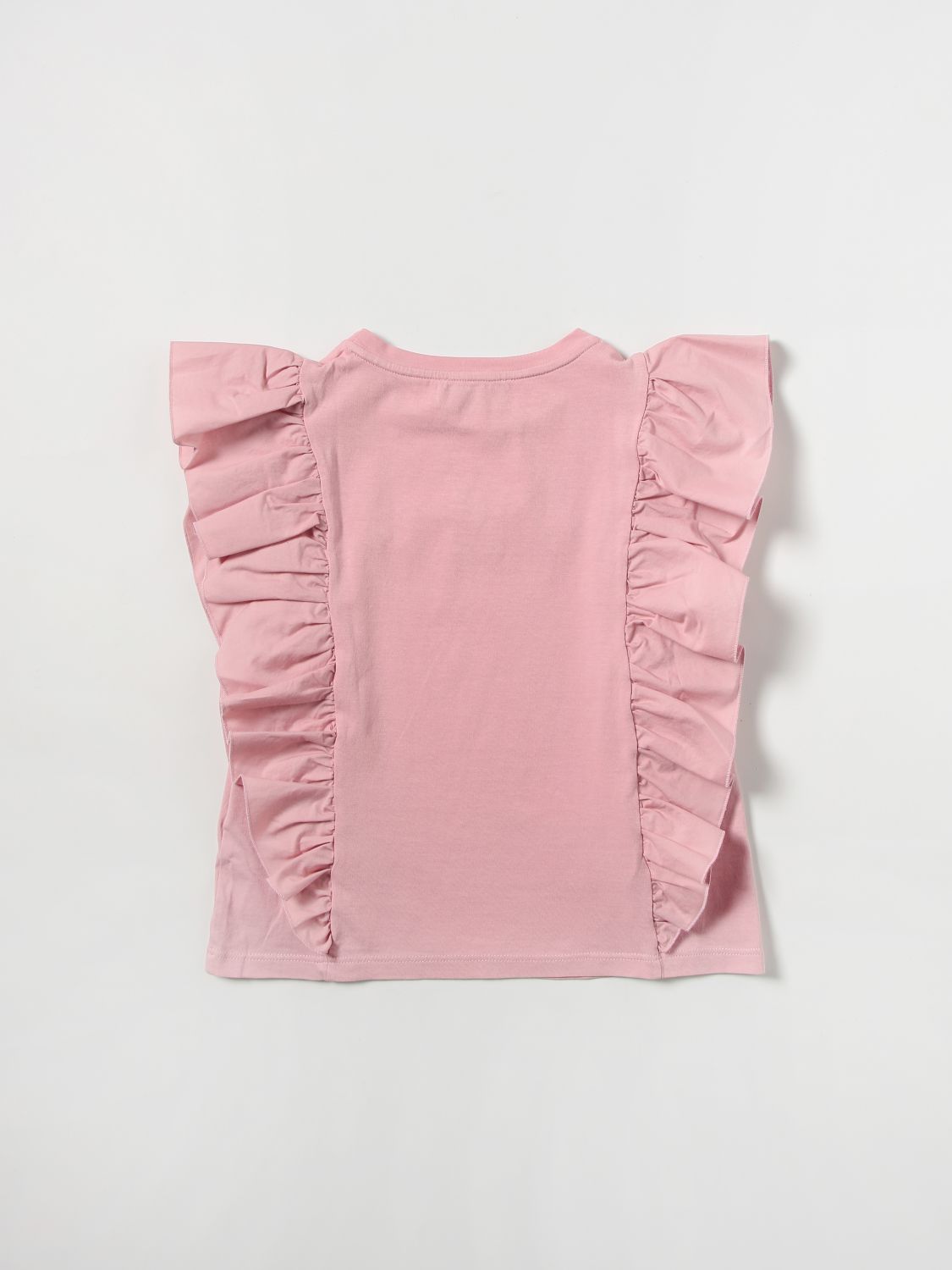 T-shirt Dondup: Dondup cotton T-shirt with logo pink 2