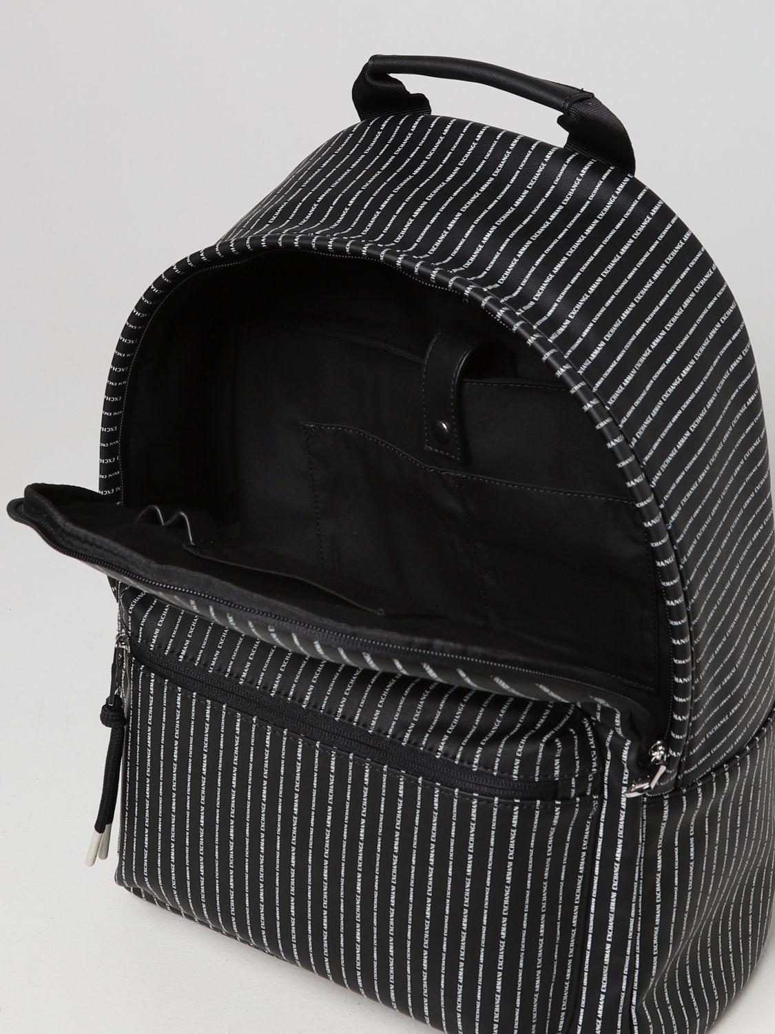 Backpack Armani Exchange: Armani Exchange backpack for man black 4