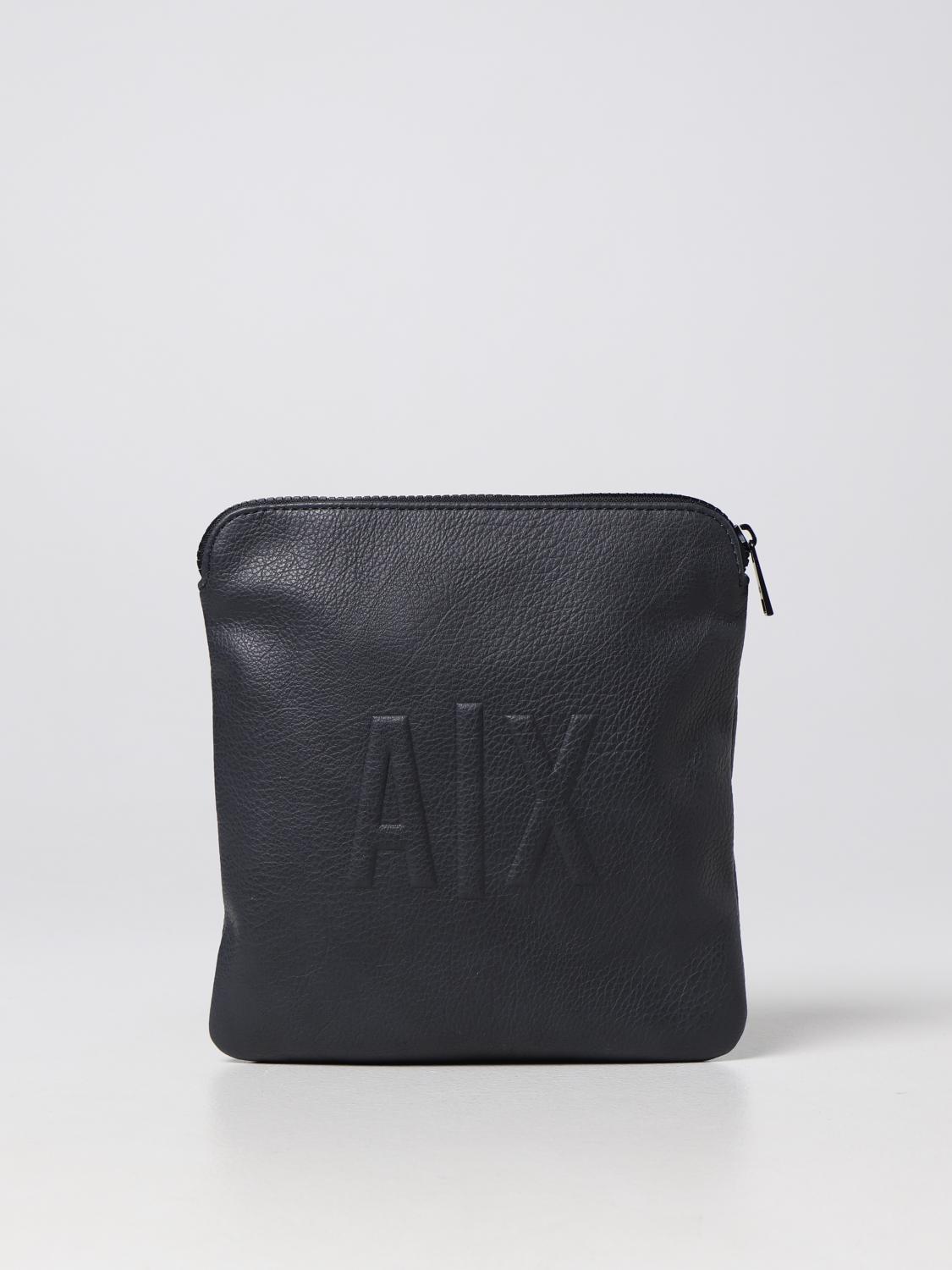 ARMANI EXCHANGE: shoulder bag for man - Ebony | Armani Exchange shoulder bag  9520822F867 online on 