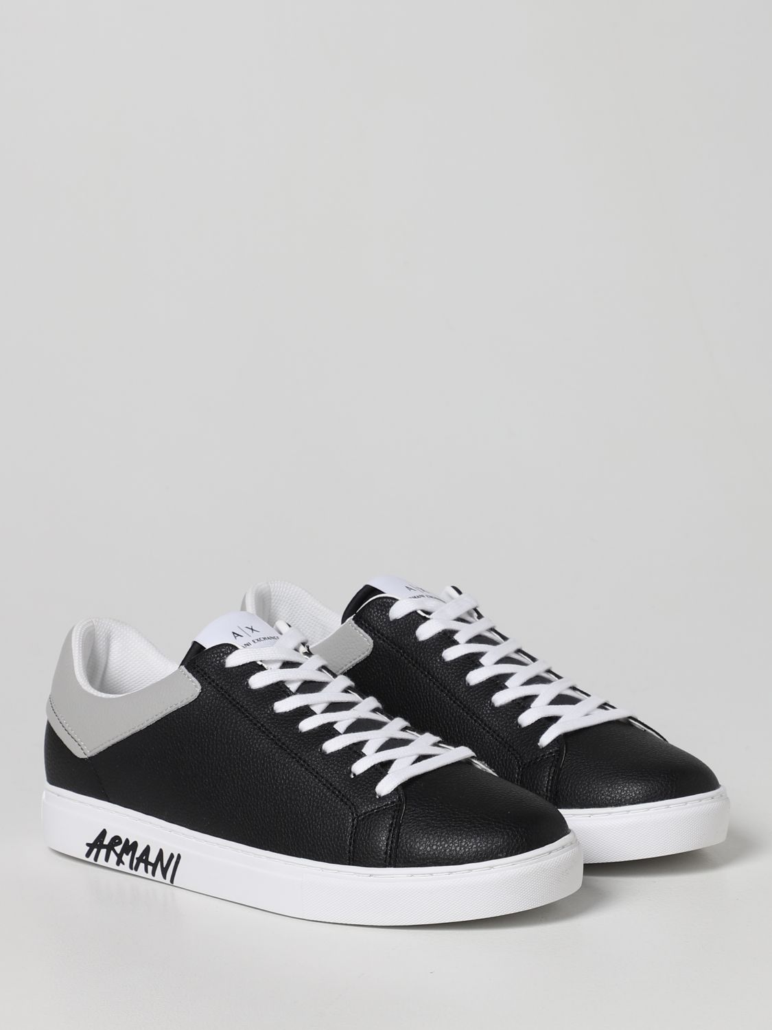 ARMANI EXCHANGE: sneakers for man - Black | Armani Exchange sneakers ...