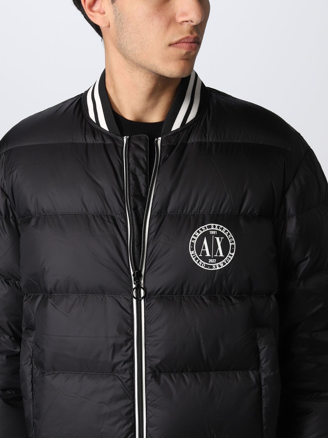 ARMANI EXCHANGE: jacket for men - Black | Armani Exchange jacket  6LZBL8ZNWRZ online on 