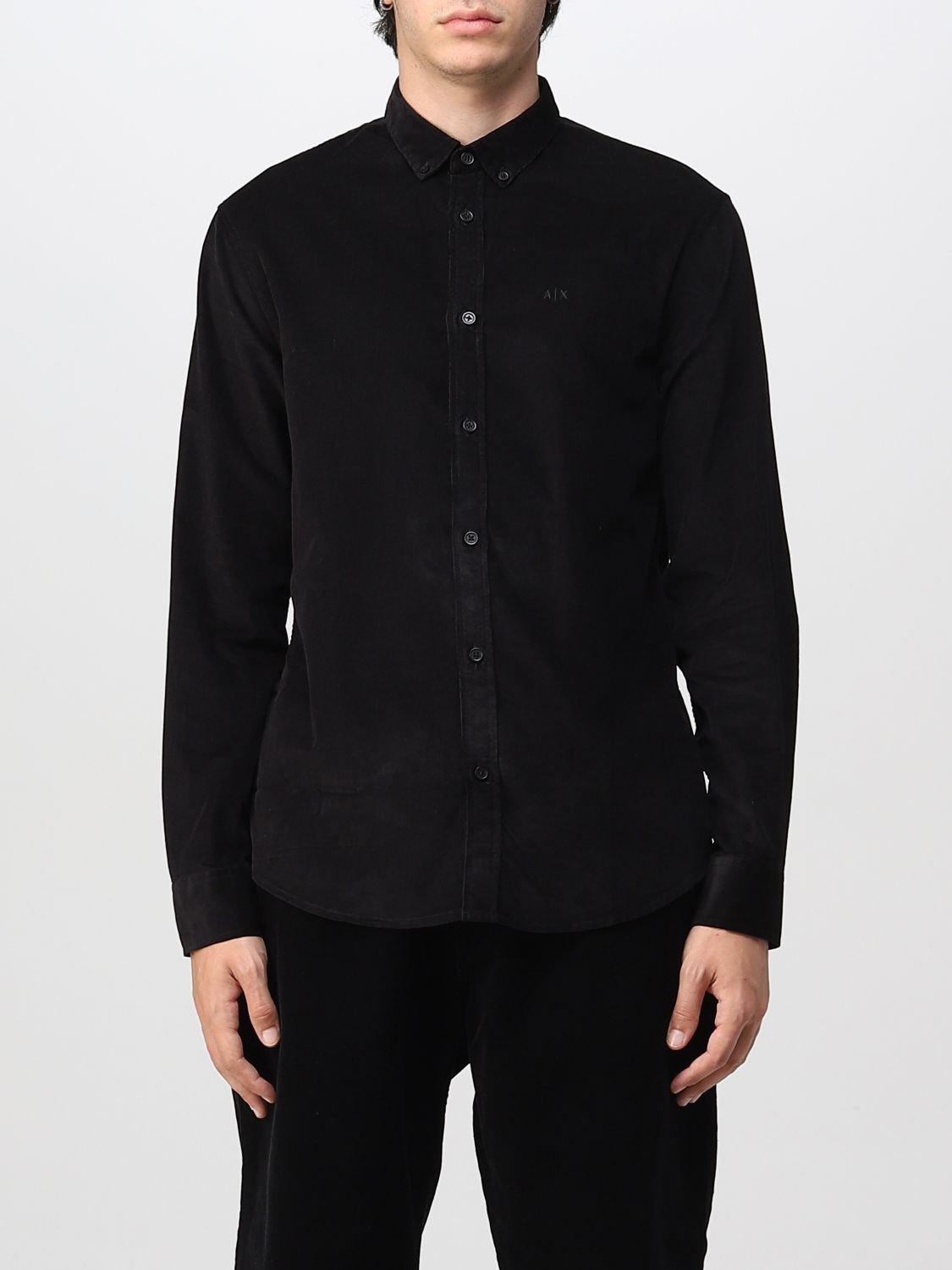 ARMANI EXCHANGE: shirt for man - Black | Armani Exchange shirt 6LZC33ZNXCZ  online on 
