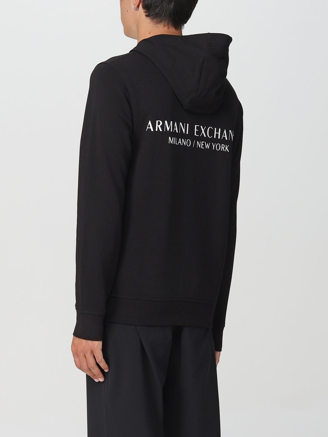 ARMANI EXCHANGE: sweatshirt for man - Black | Armani Exchange sweatshirt  8NZM94ZJKRZ online on 