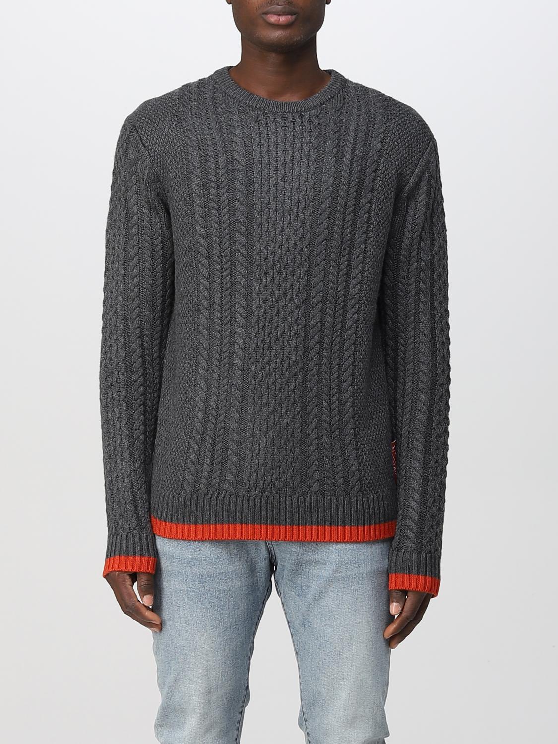 ARMANI EXCHANGE: sweater for man - Grey | Armani Exchange sweater  6LZM1SZMY1Z online on 