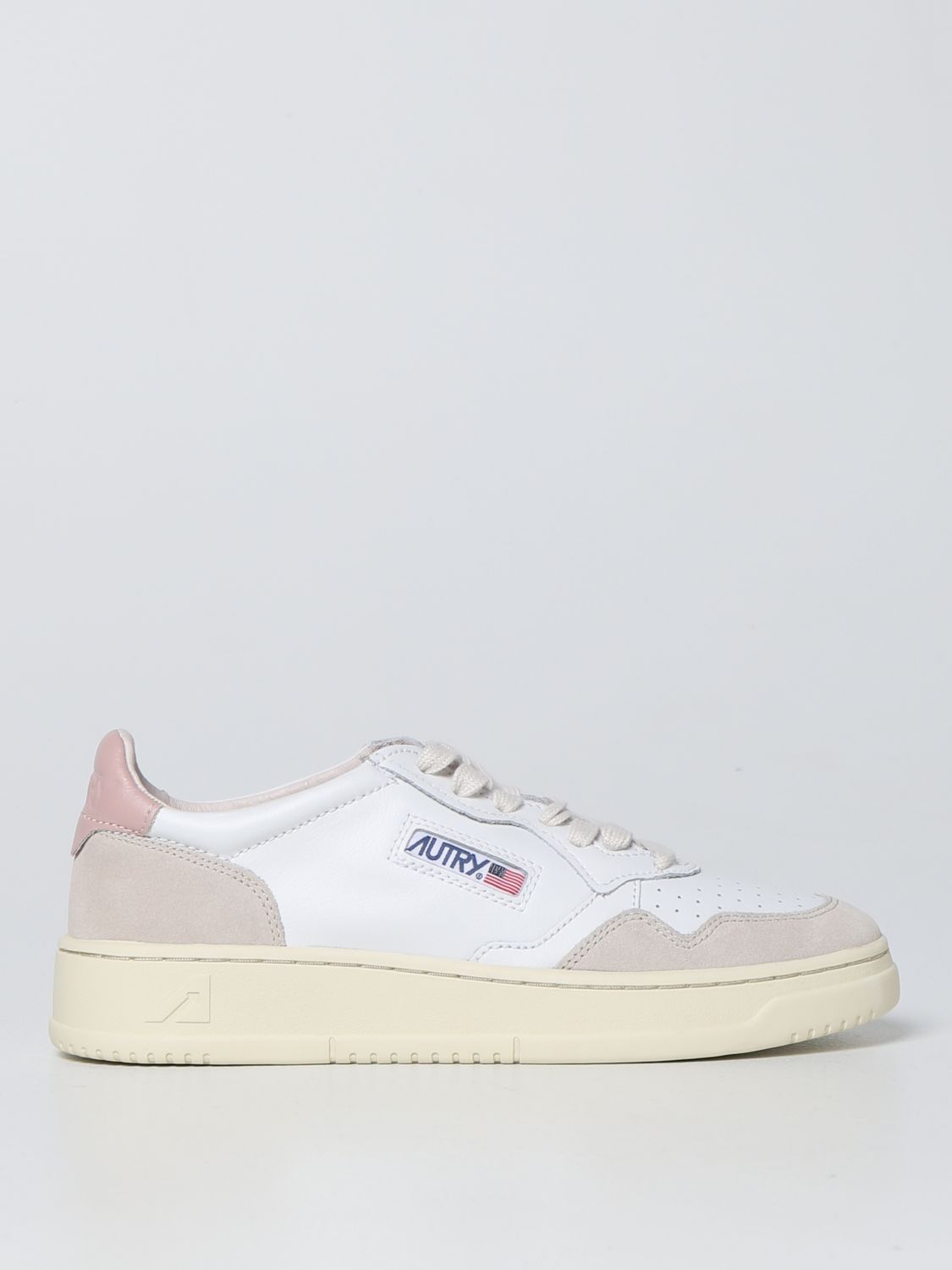 Sneakers Autry: Autry trainers in leather and suede white 1
