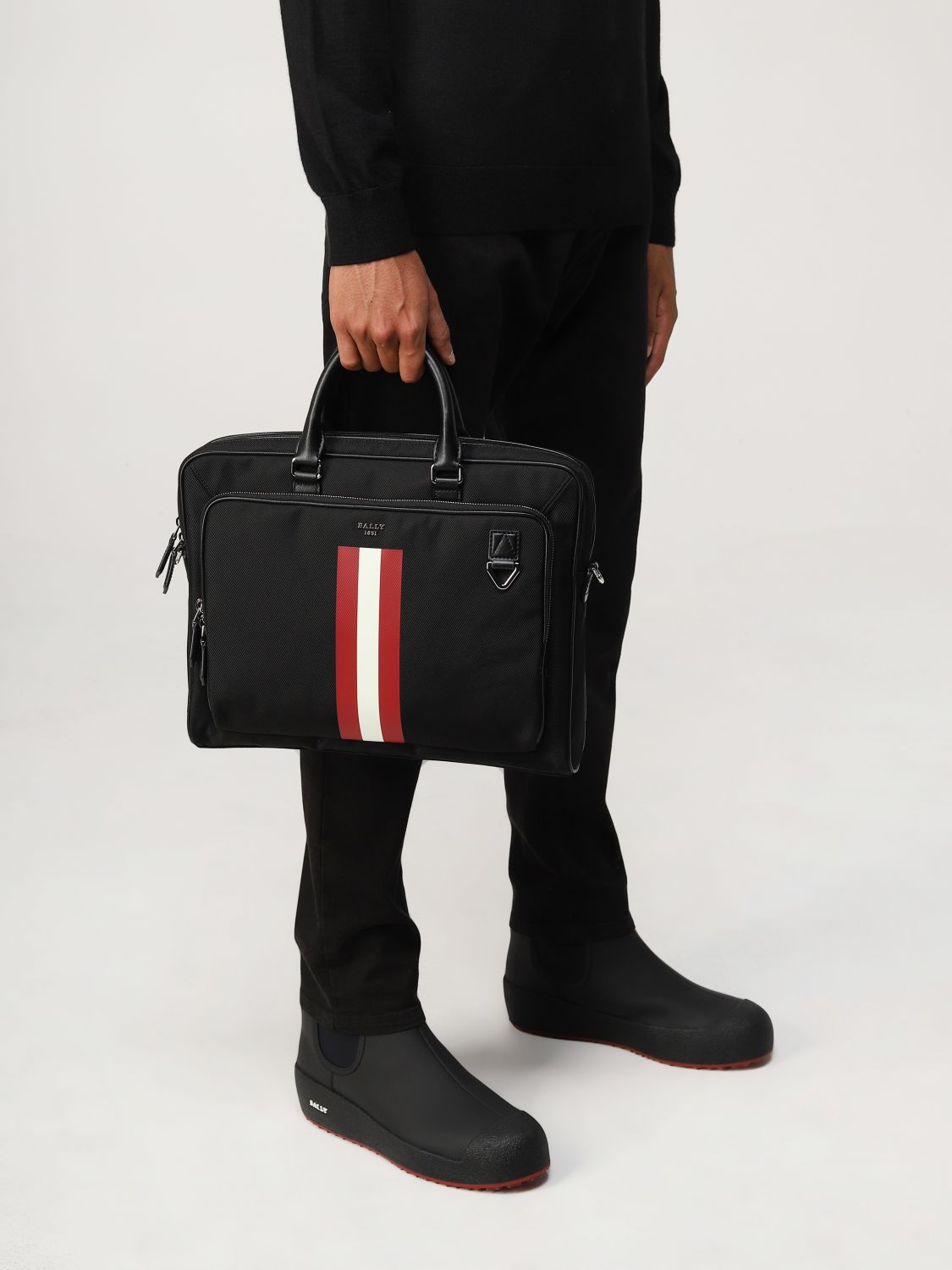 Shoulder bag Bally: Bally shoulder bag for men black 2