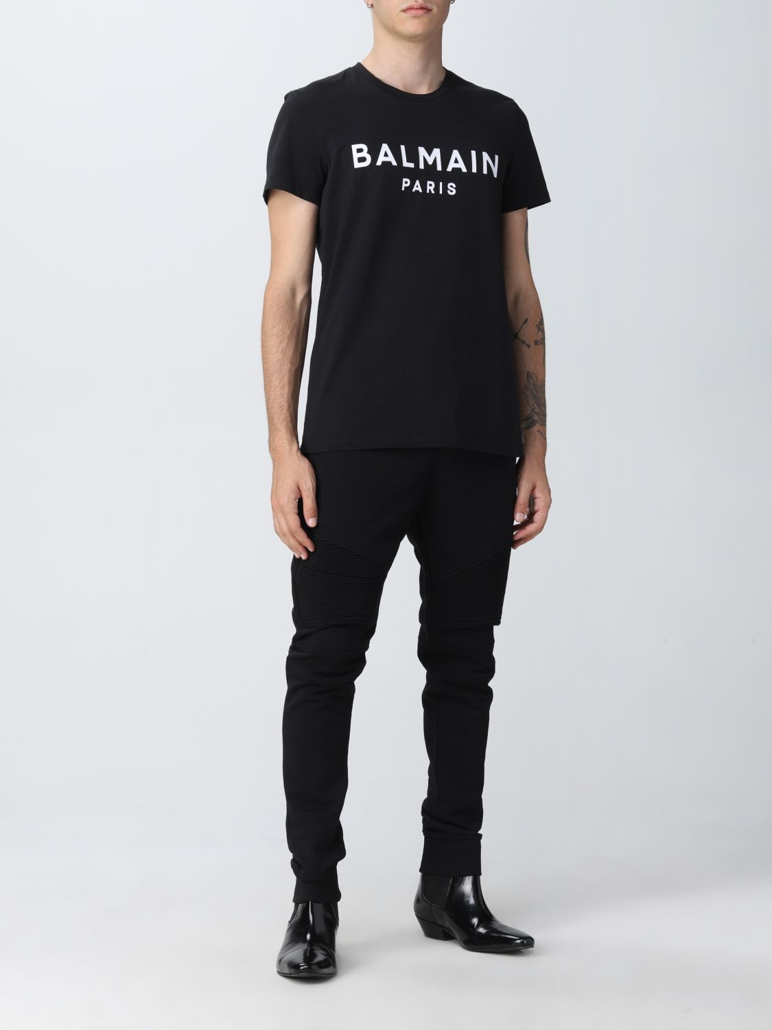 T-shirt Balmain: Balmain t-shirt for men black 2