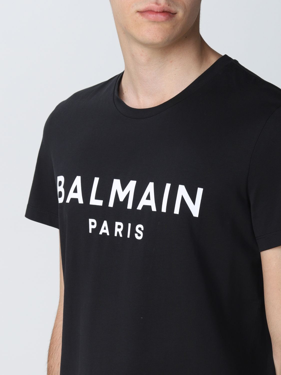 T-shirt Balmain: Balmain t-shirt for men black 4