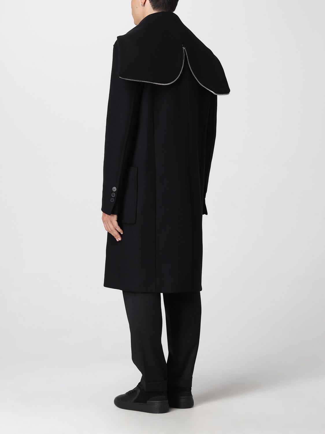 Coat Balmain: Balmain coat for men black 3