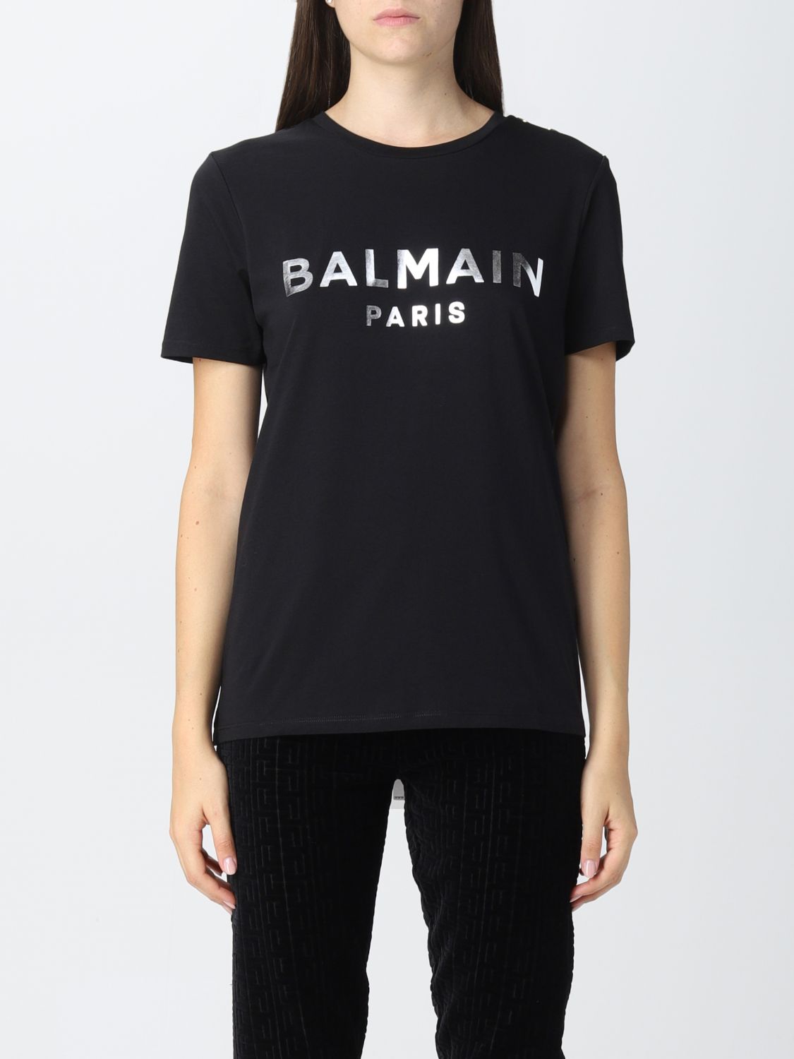 T-Shirt Balmain: Balmain t-shirt for women black 1 1