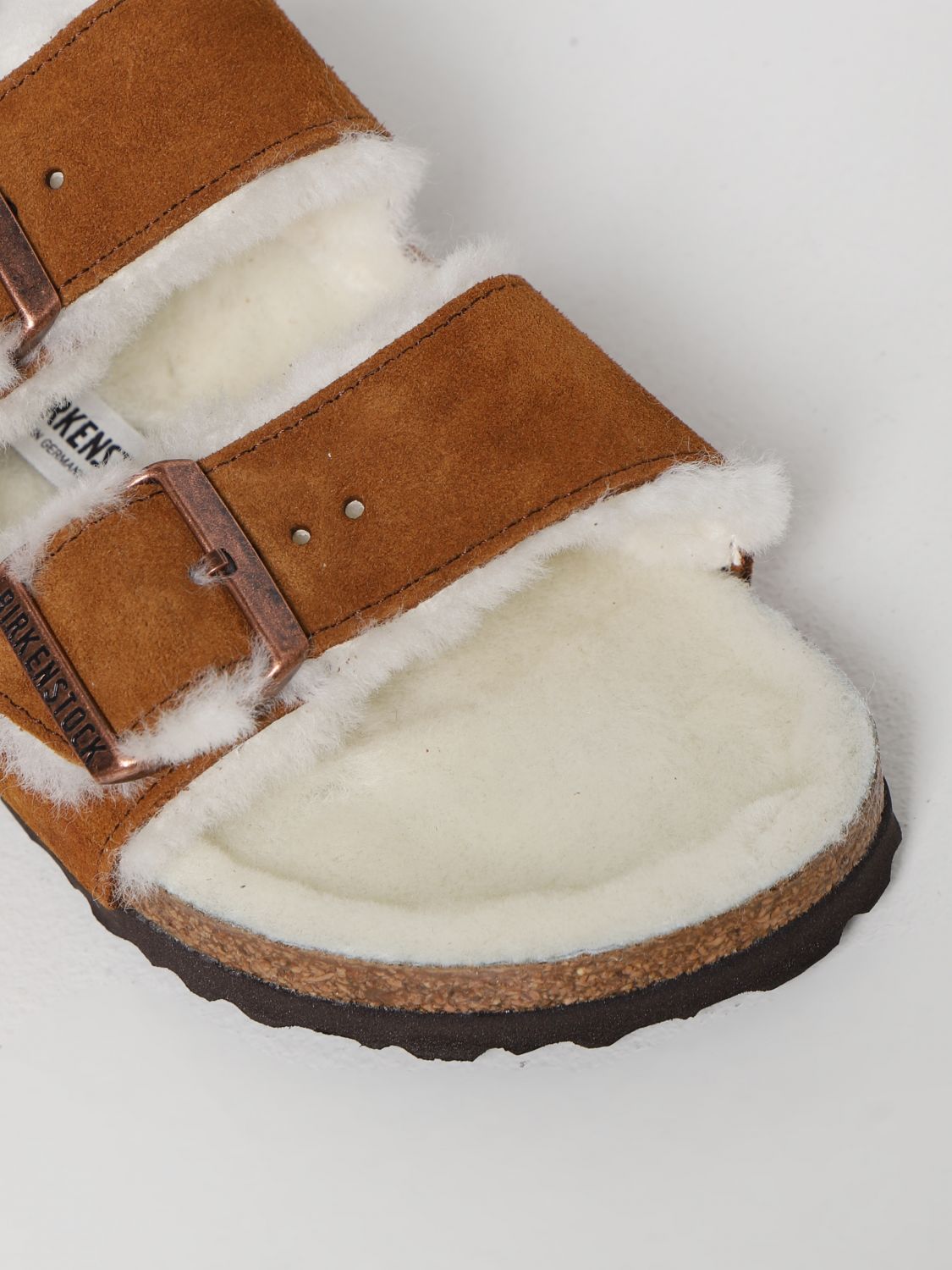 Flat sandals Birkenstock: Birkenstock flat sandals for women leather 4