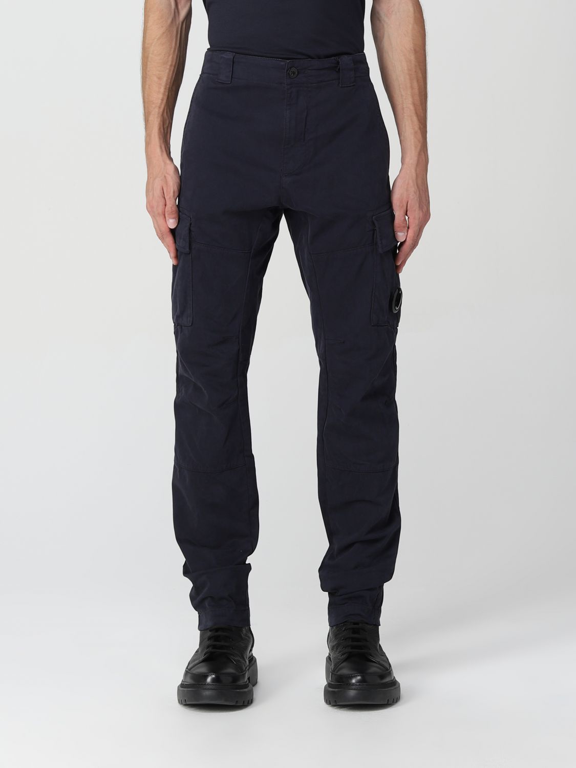 C.p. Company Cargo Pants  In Blue