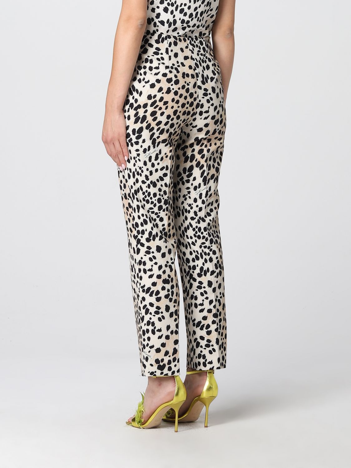 Trousers Just Cavalli: Just Cavalli leopard trousers natural 3
