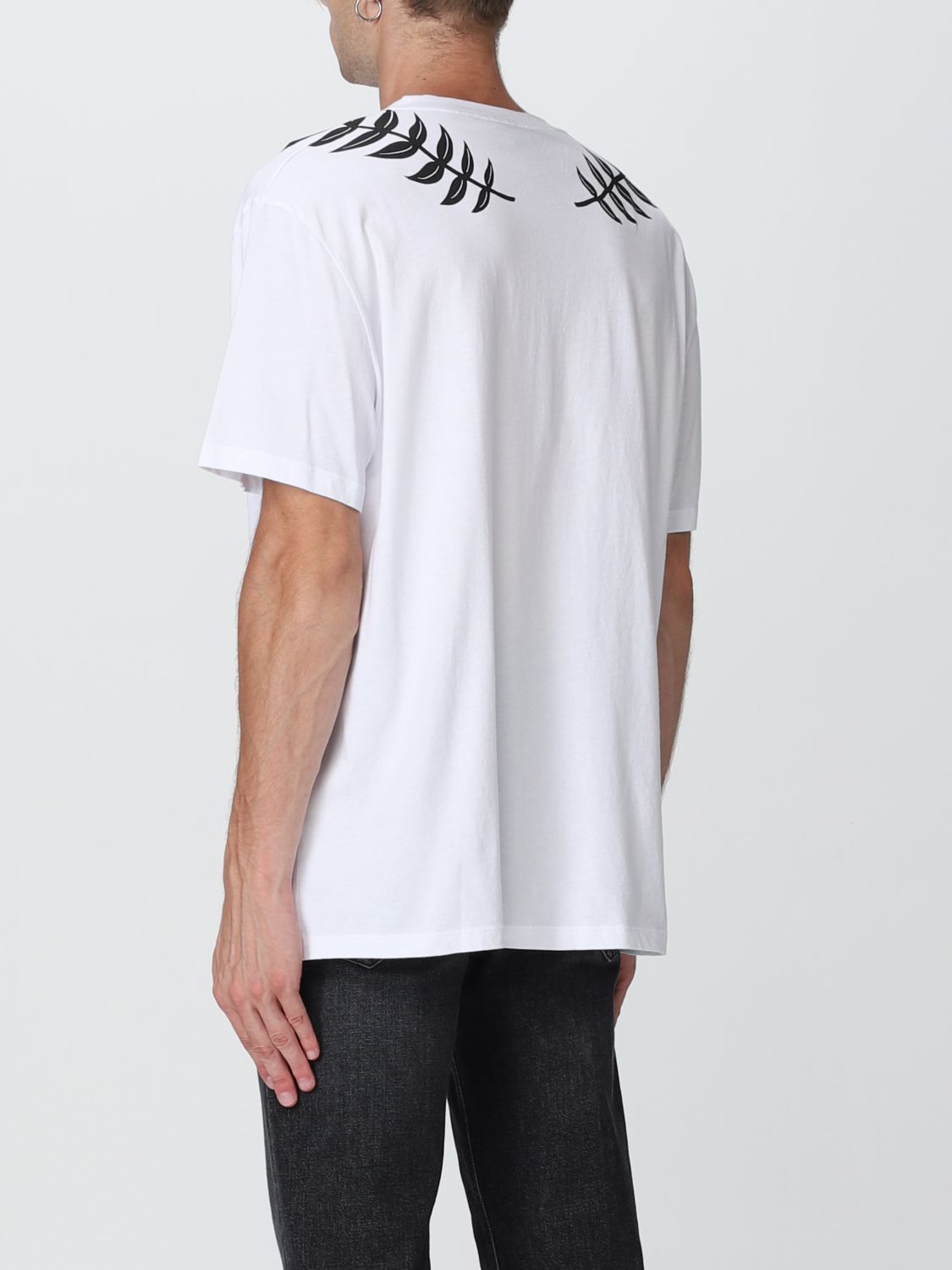 Camiseta Just Cavalli: Camiseta Just Cavalli para hombre blanco 2