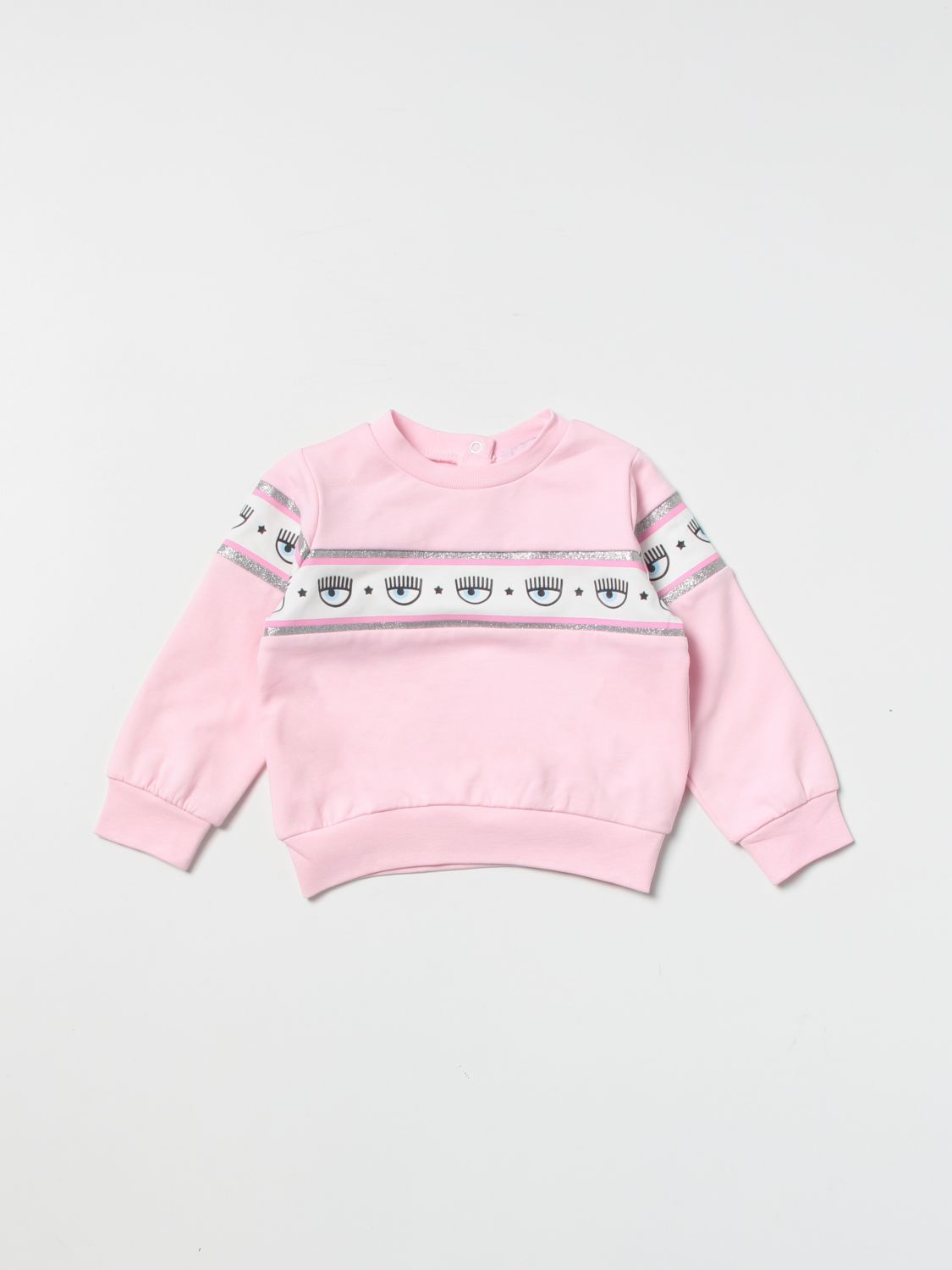 스웨터 키아라 페라니: 스웨터 Chiara Ferragni 유아 핑크 1