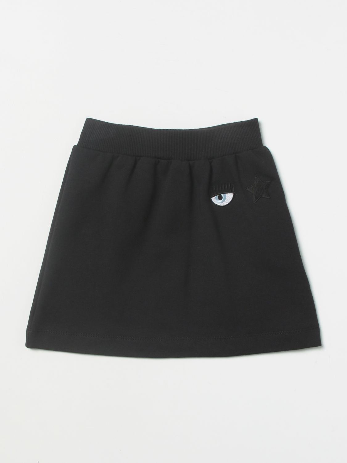 CHIARA FERRAGNI: Skirt kids - Black | Skirt Chiara Ferragni 5107000250 ...