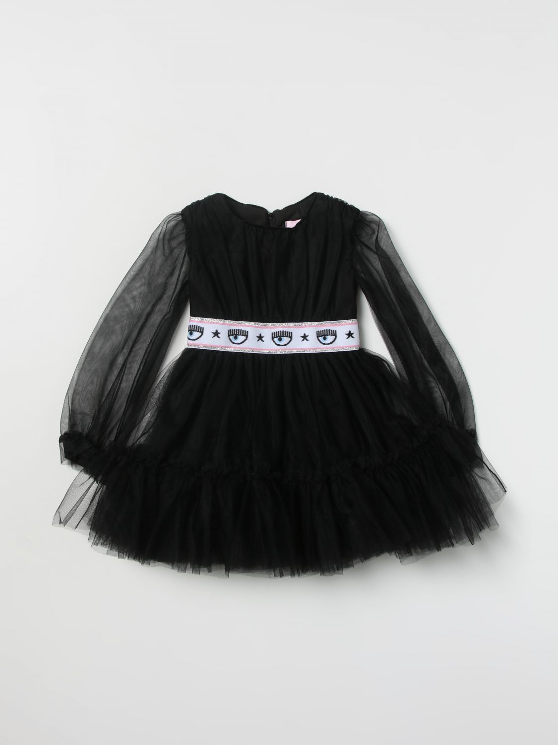 Платье Chiara Ferragni: Платье Chiara Ferragni девочка черный 1