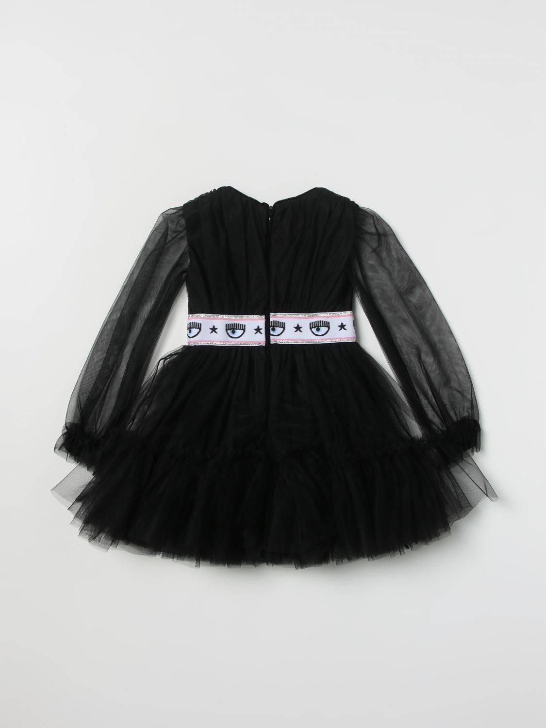 Платье Chiara Ferragni: Платье Chiara Ferragni девочка черный 2