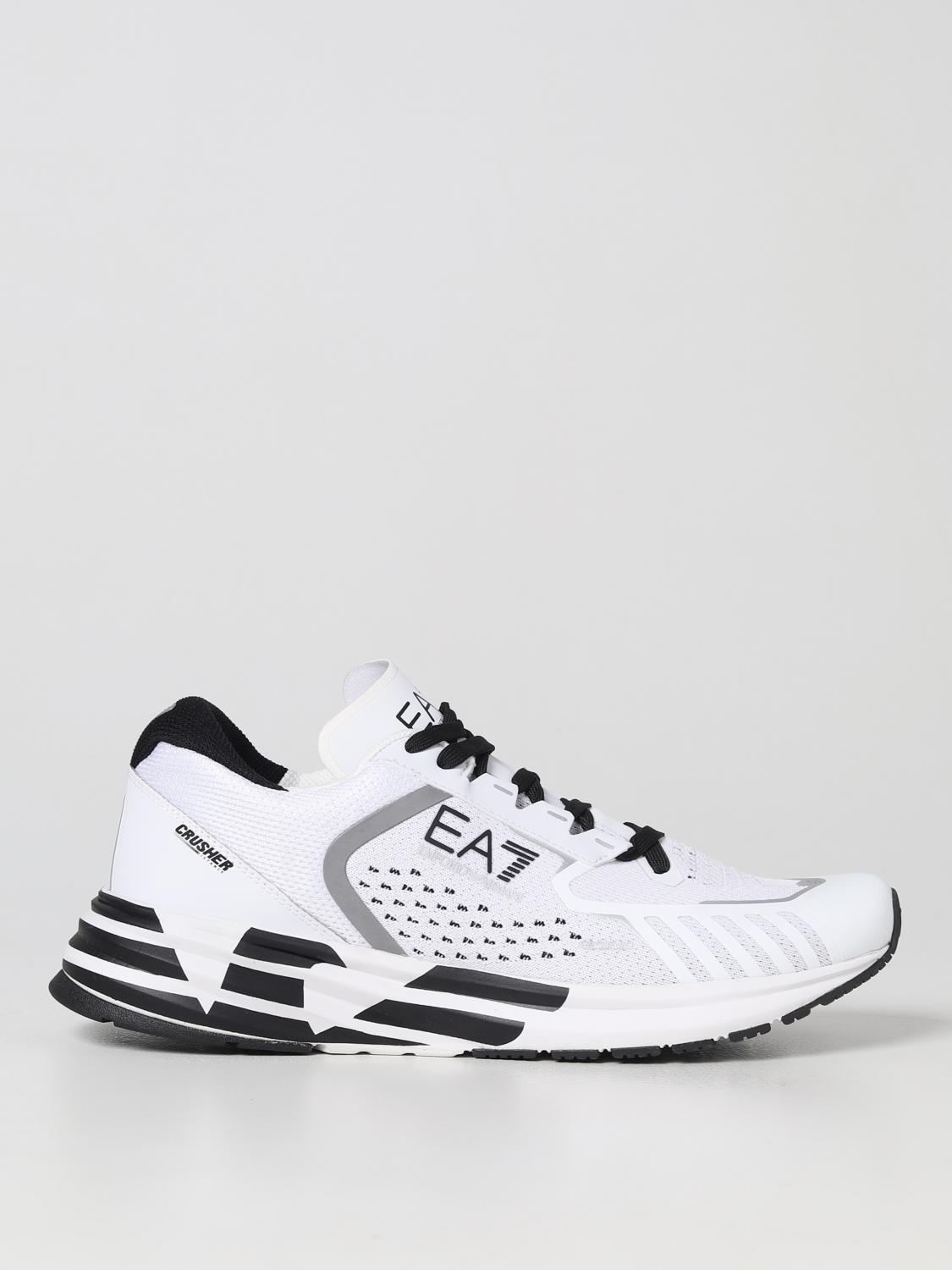 EA7: sneakers for man - White | Ea7 sneakers X8X094XK239 online on ...