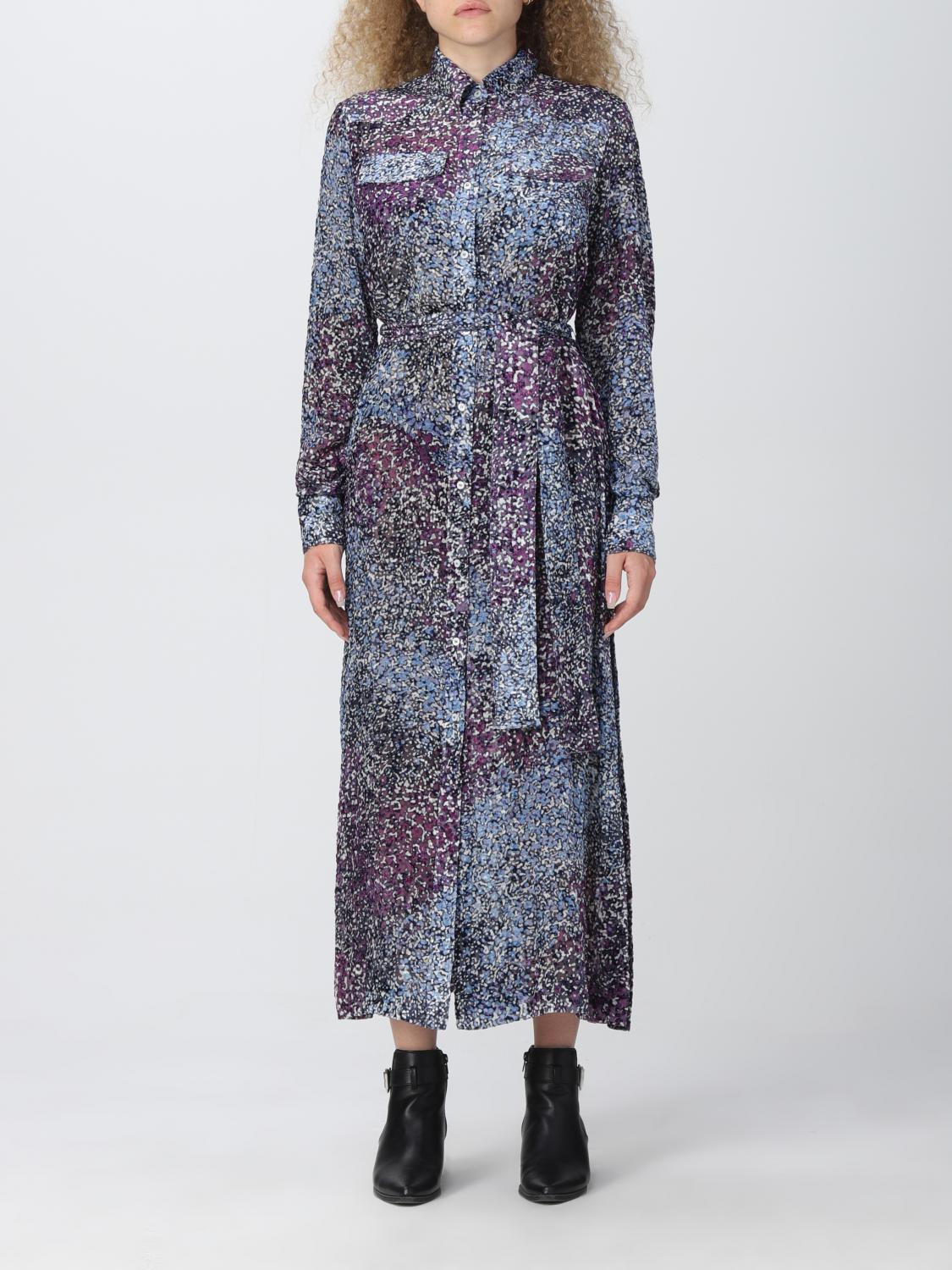 Dress GOLDEN GOOSE Woman color Blue