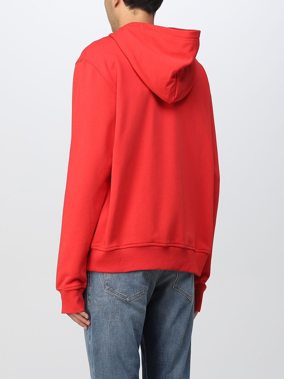 DIESEL: sweatshirt for man - Red | Diesel sweatshirt A037570BAWT online ...
