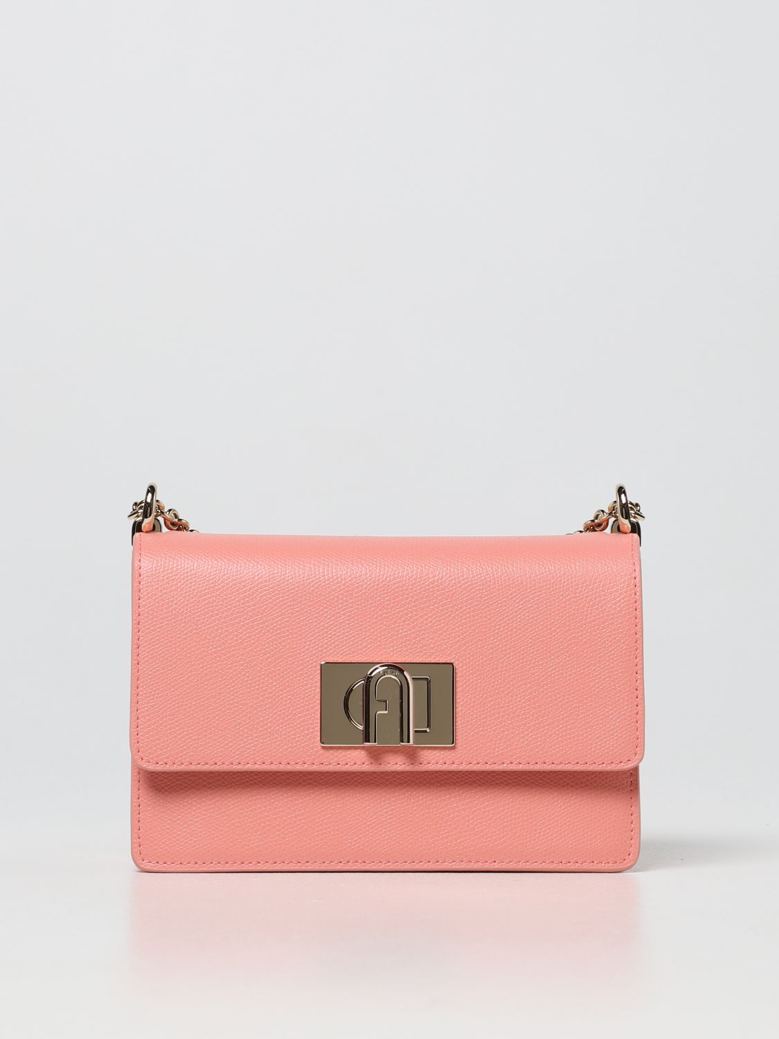 Furla 1927 Bag In Micro-grained Leather In Orange | ModeSens