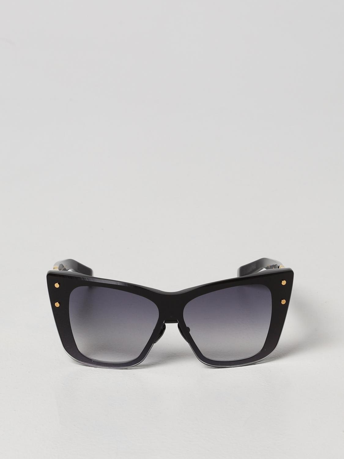 BALMAIN: Occhiali da sole in acetato - Nero | Occhiali Balmain BPS-106A-150  GIGLIO.COM