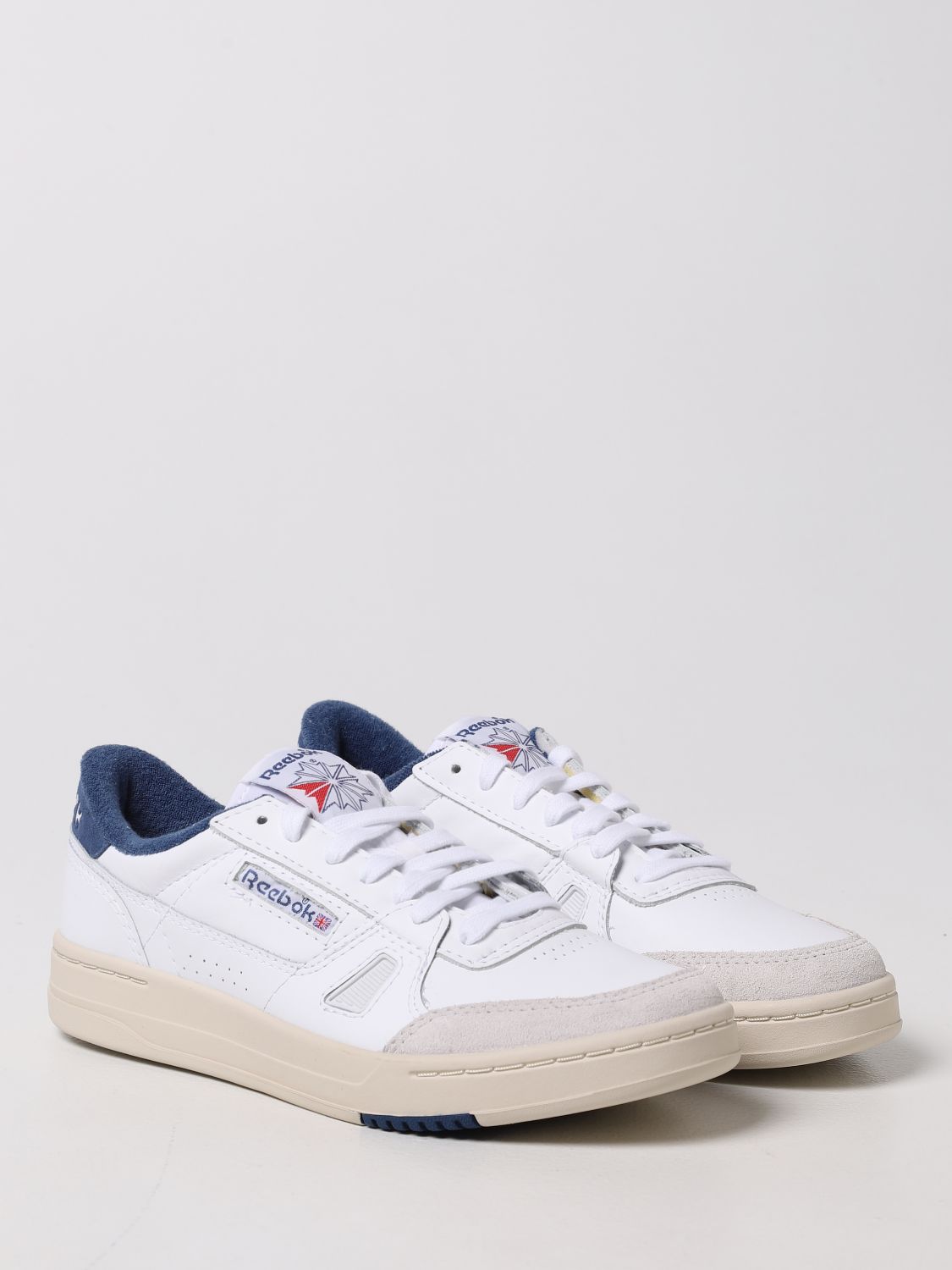 Sneakers Reebok: Reebok LT Court sneakers in leather and suede white 2