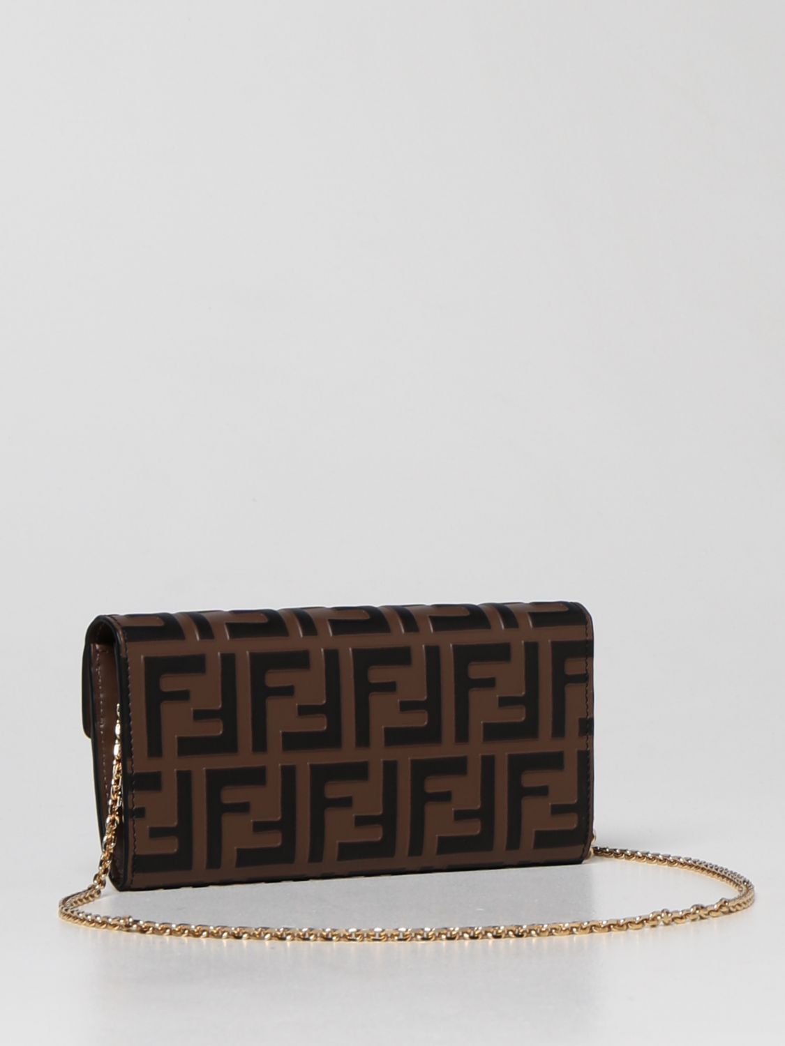 FENDI: shoulder bag for woman - Black  Fendi shoulder bag 8M0365 AAFM  online at