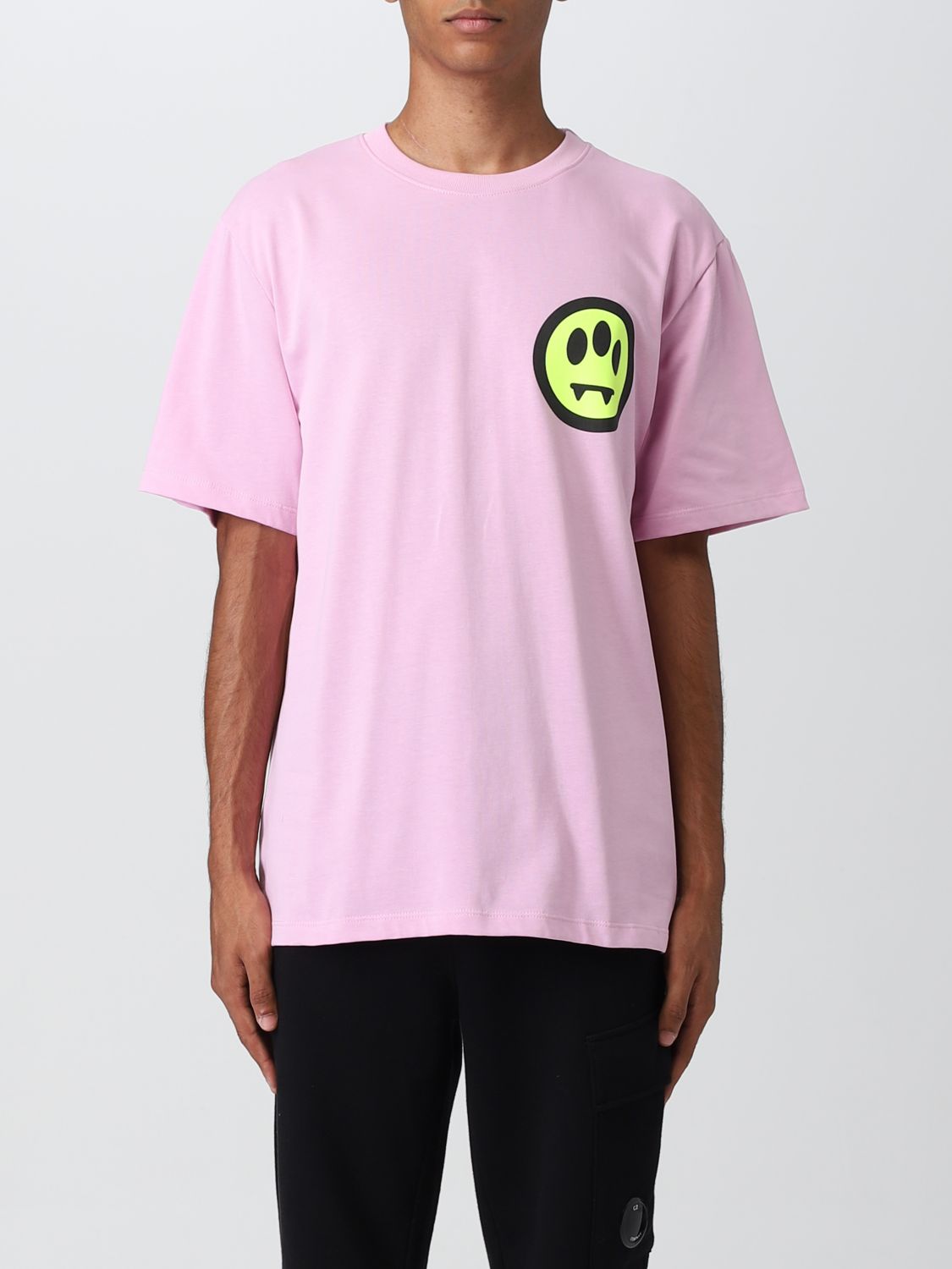 BARROW: t-shirt for man - Pink | Barrow t-shirt 031354 online at GIGLIO.COM