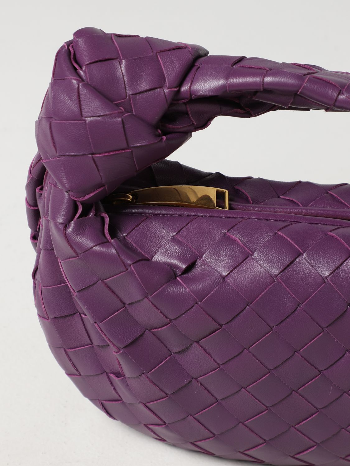 BOTTEGA VENETA: mini Jodie bag in woven nappa - Water