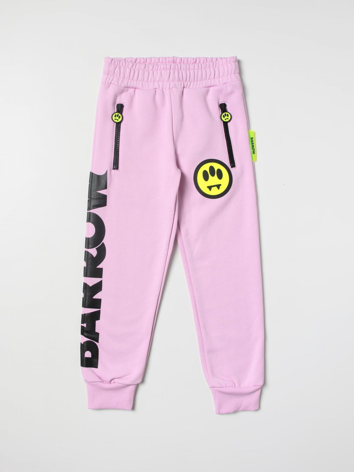 BARROW KIDS: pants for boys - Pink | Barrow Kids pants 032152 online on ...