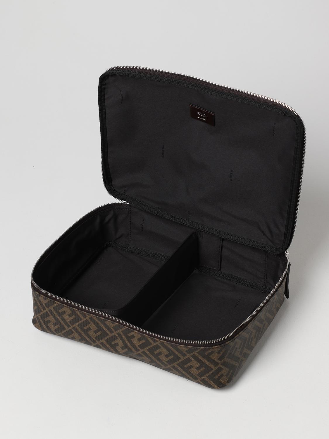 FENDI Trousses de toilette homme Tabac Trousses De Toilette Fendi