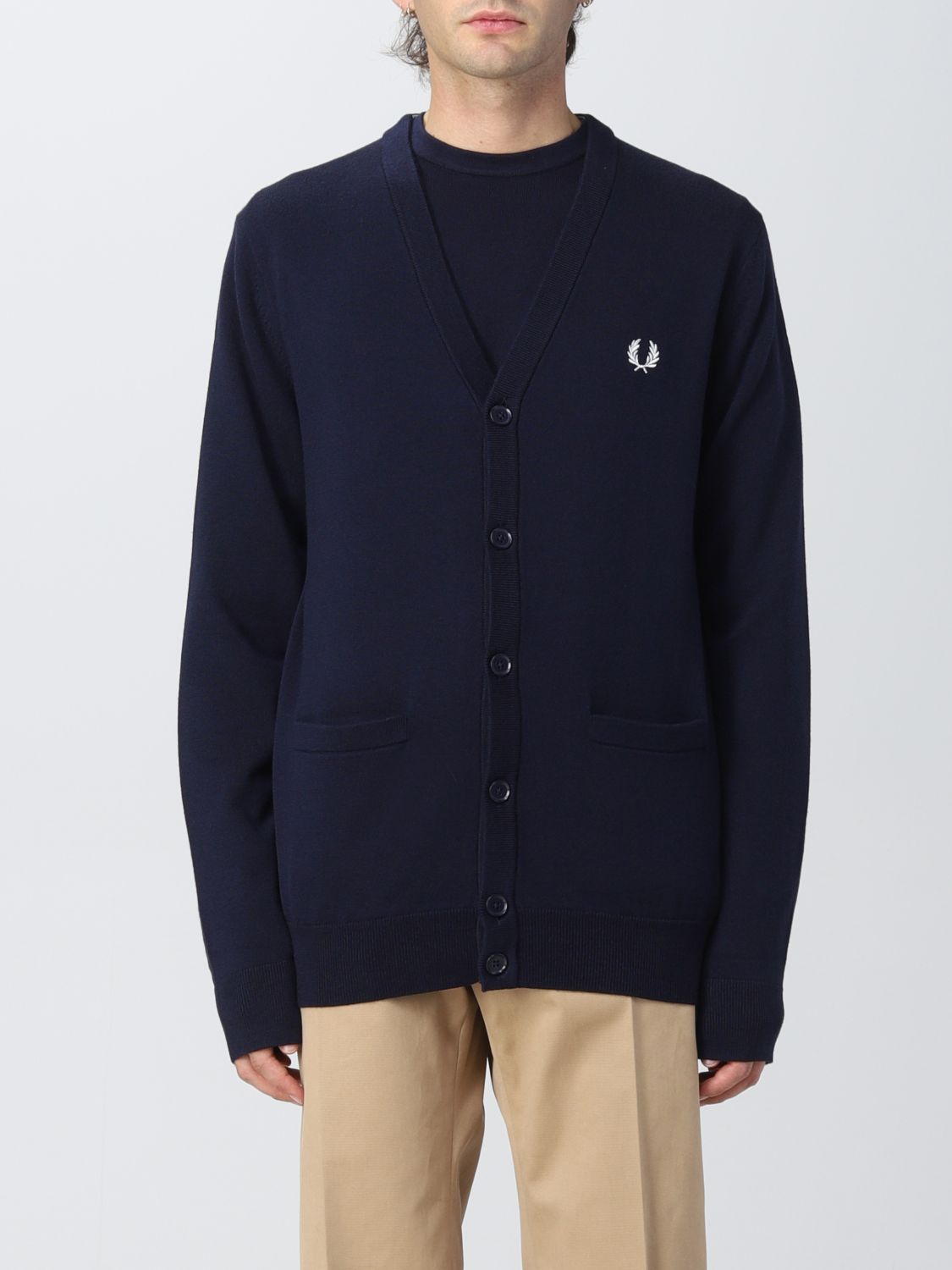 Cardigan Fred Perry: Cardigan Fred Perry homme noir 1