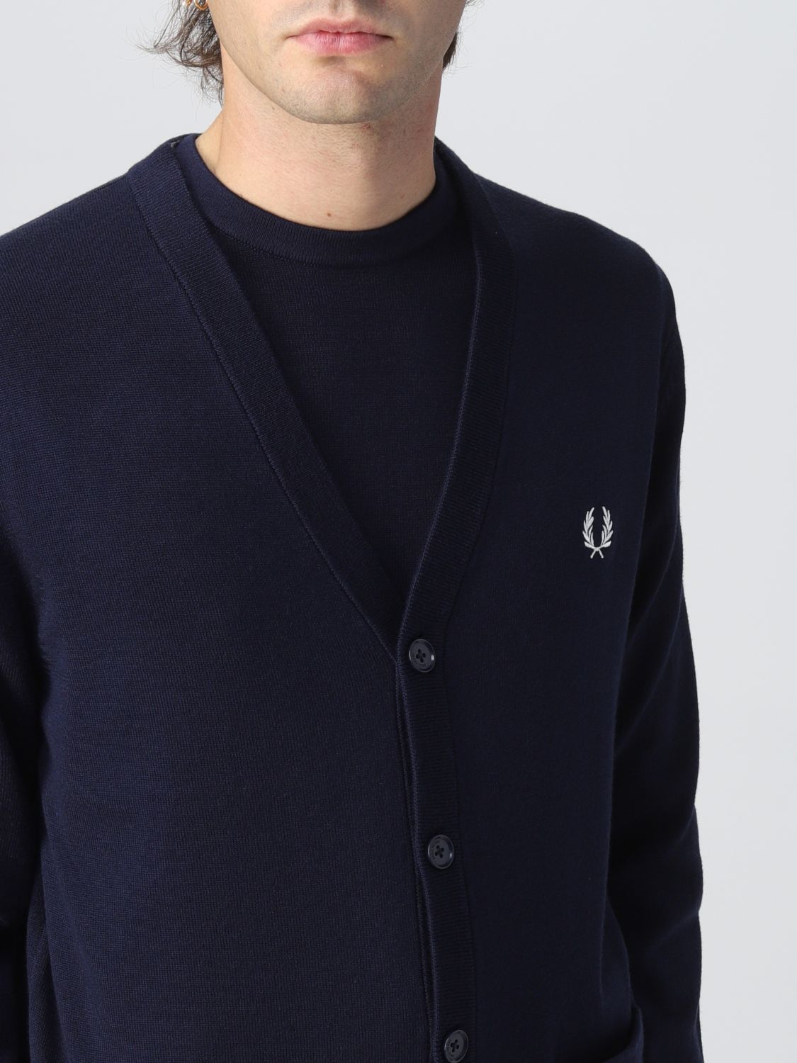 Cardigan Fred Perry: Cardigan Fred Perry homme noir 4