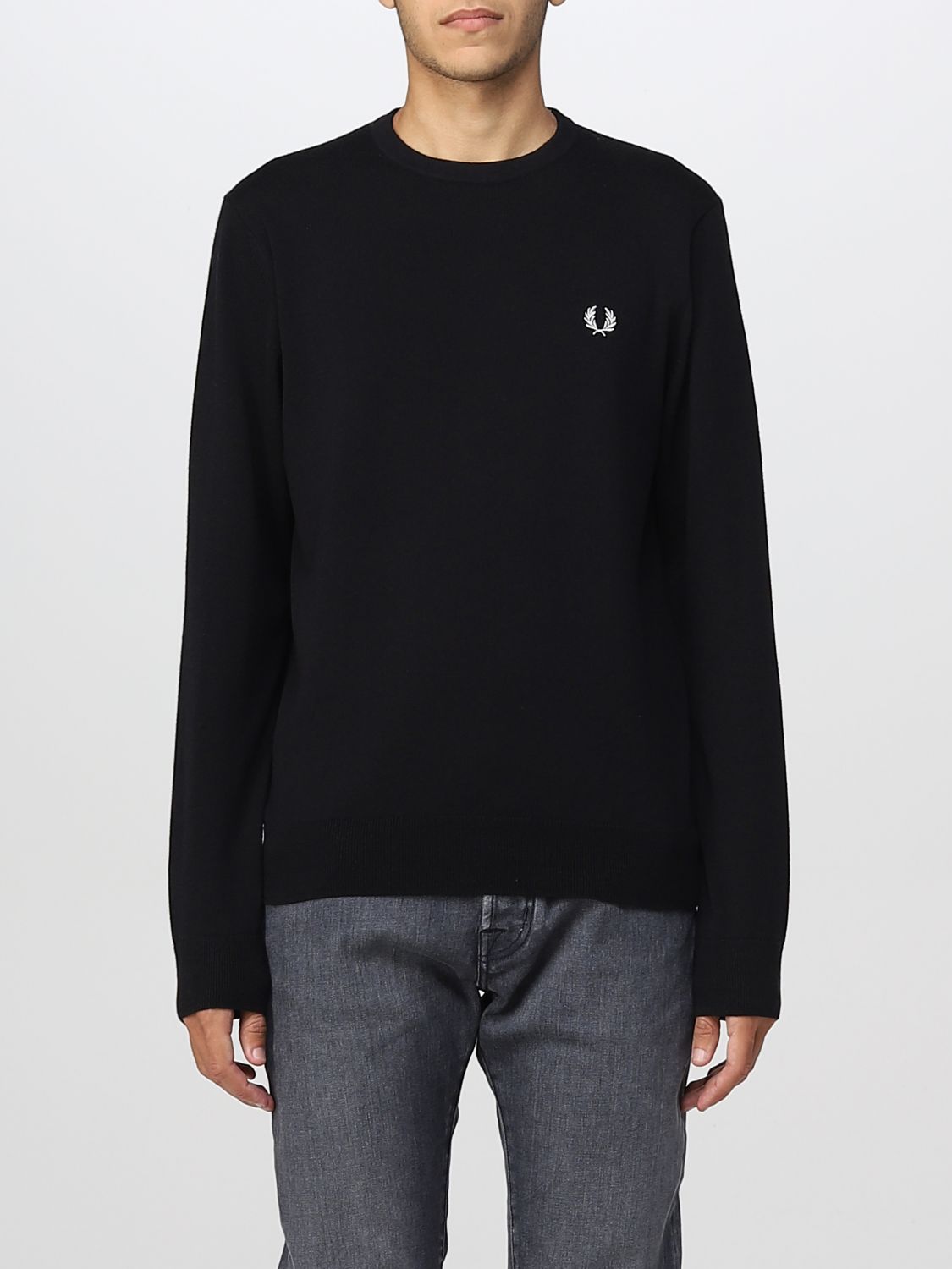 Pull Fred Perry: Pull Fred Perry homme noir 1