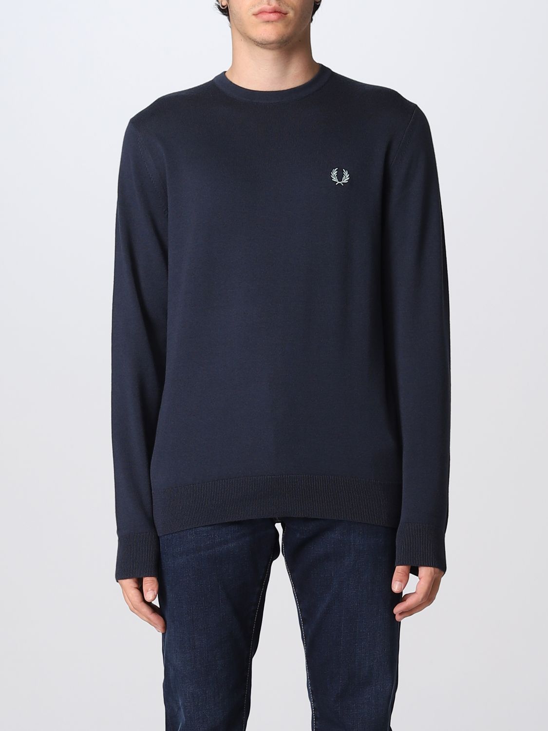 Pull Fred Perry: Pull Fred Perry homme bleu 1